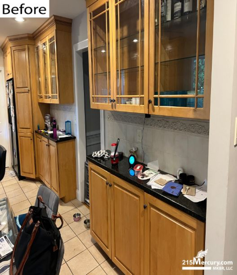 Kitchen remodel before